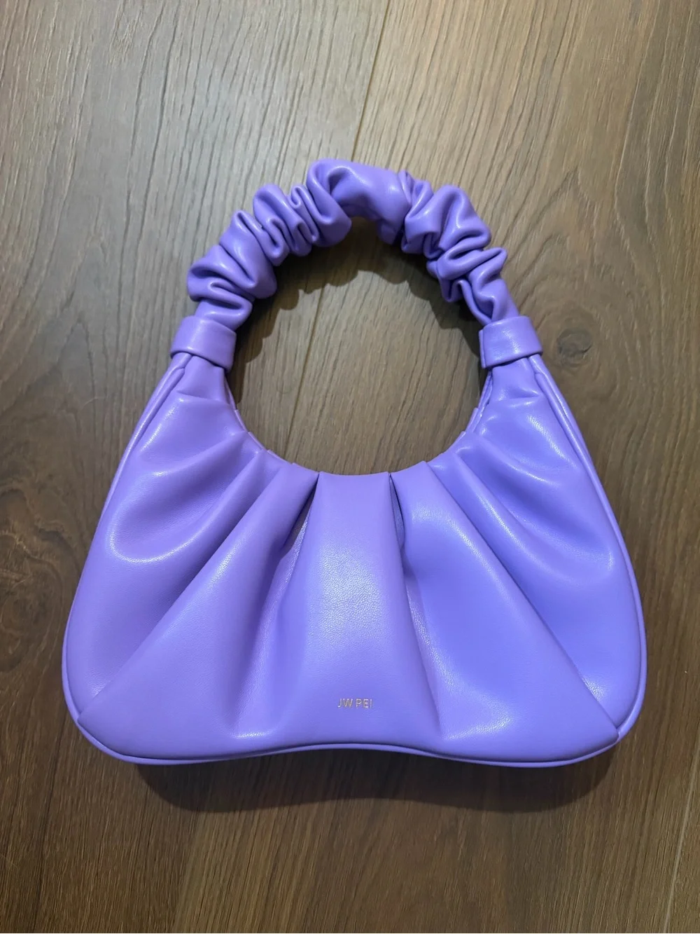 JW PEI Gabbi Ruched Hobo Handbag in Purple